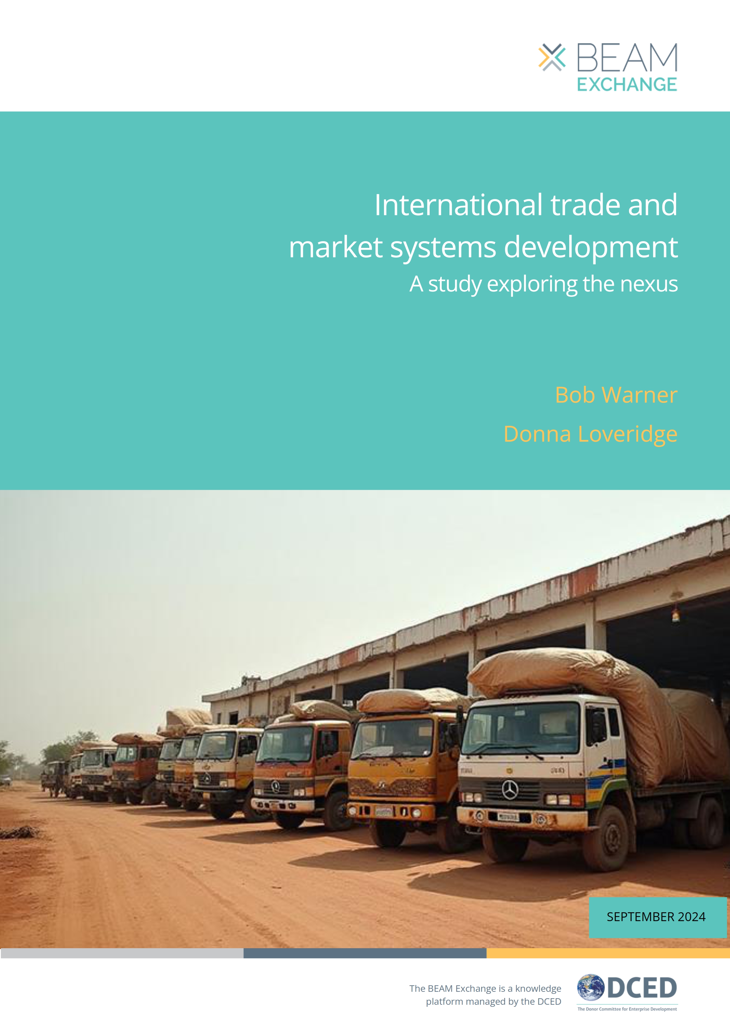 International trade and  market systems development