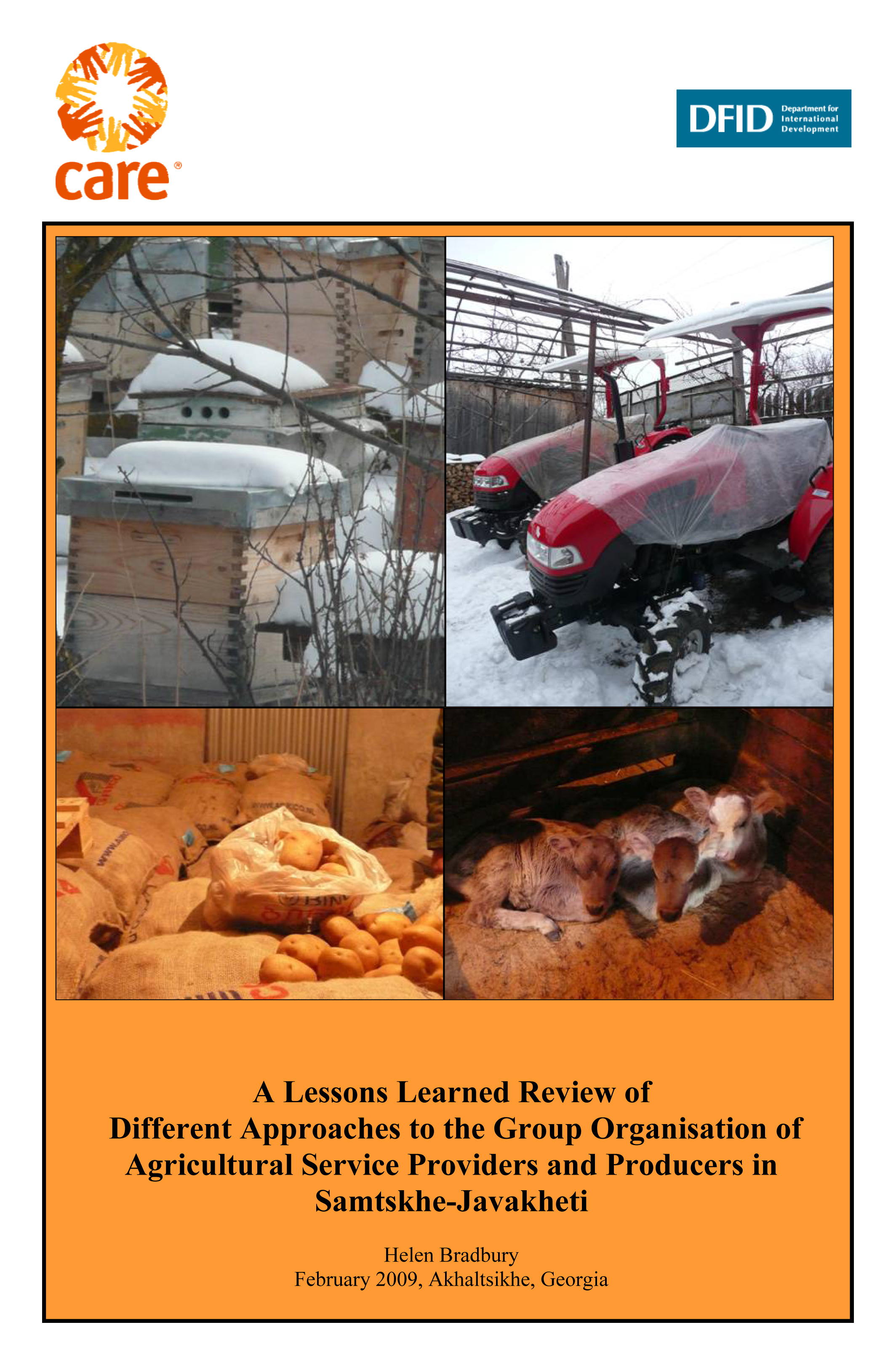 Farmers' Groups in Georgia 2009